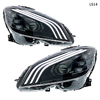 Σετ Μπροστινά Φανάρια για Mercedes C W204 Pre-Facelift χρονολογίας 07-10 - LS14